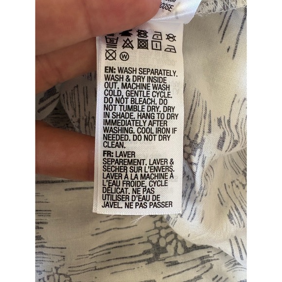 Roxy Size Medium Wrap Dress Cold Shoulder Casual‎ Summer/Beach Print Dress - Picture 6 of 7